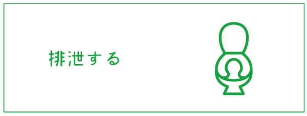 排泄する